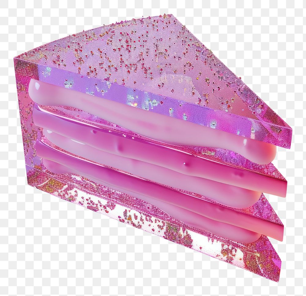 PNG A piece of cake mineral accessories freshness.