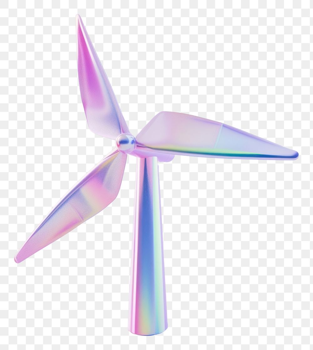 PNG Isometric wind turbine machine technology efficiency.