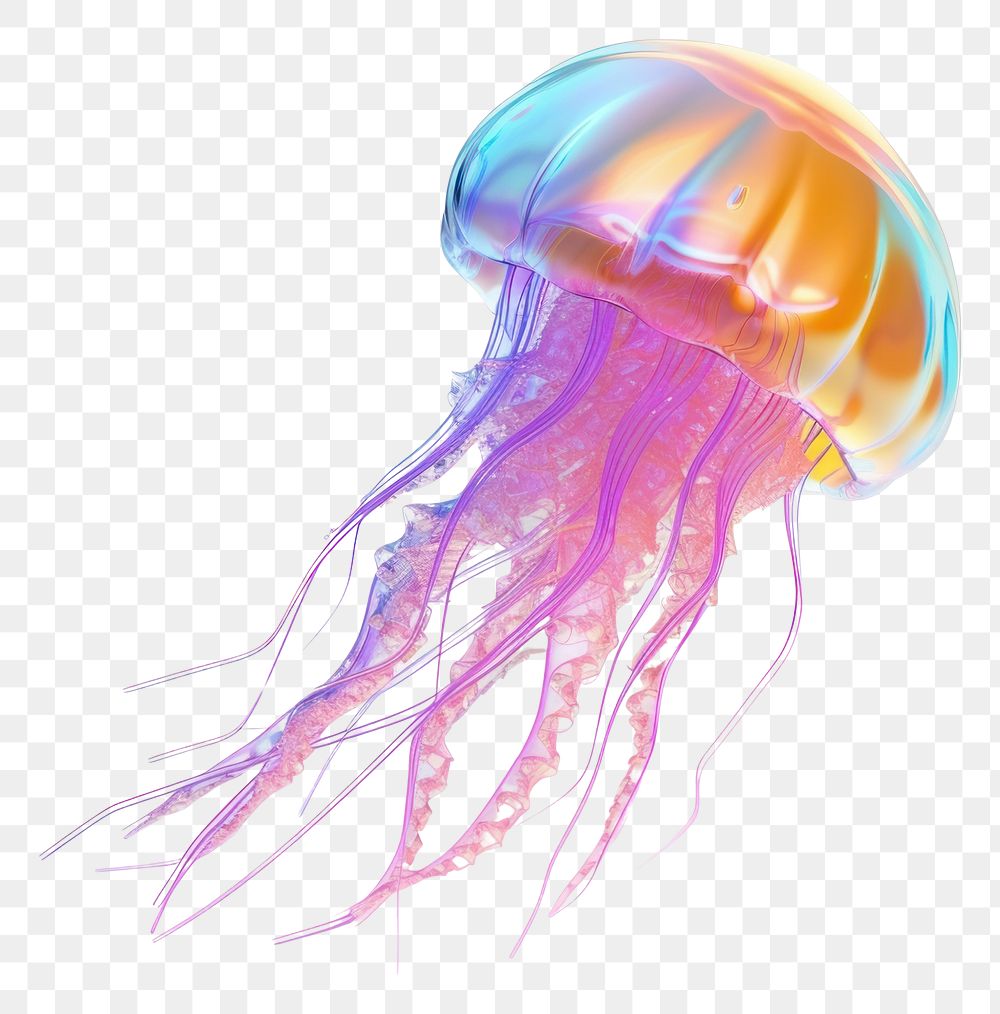 PNG Simple jelly fish icon jellyfish animal nature.