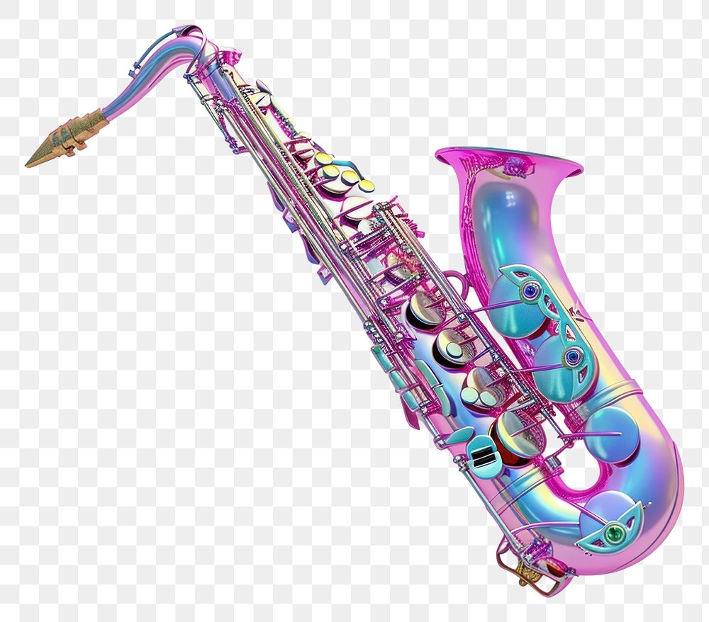 PNG Simple saxophone white background euphonium trumpet.
