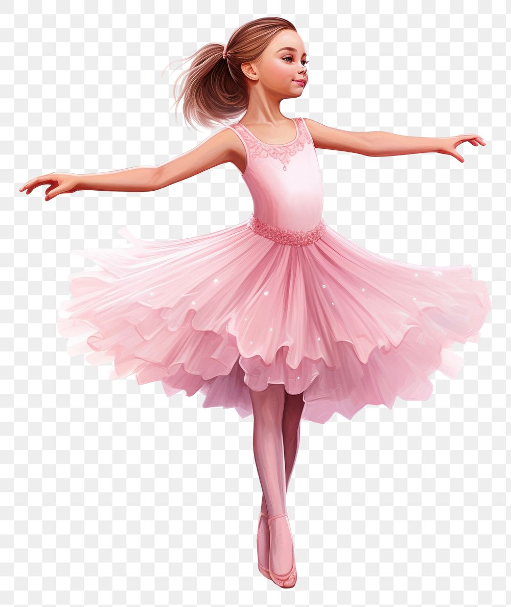 PNG Animal ballerina dancing ballet cute.