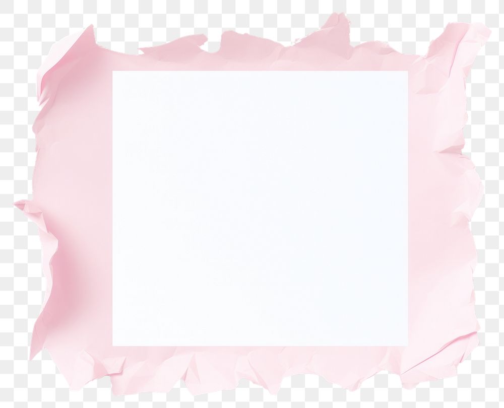 PNG A square pastel torn paper backgrounds white background rectangle.