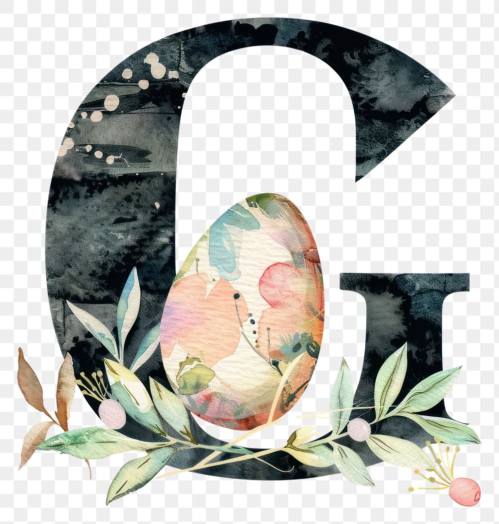 PNG Font egg cartoon number.