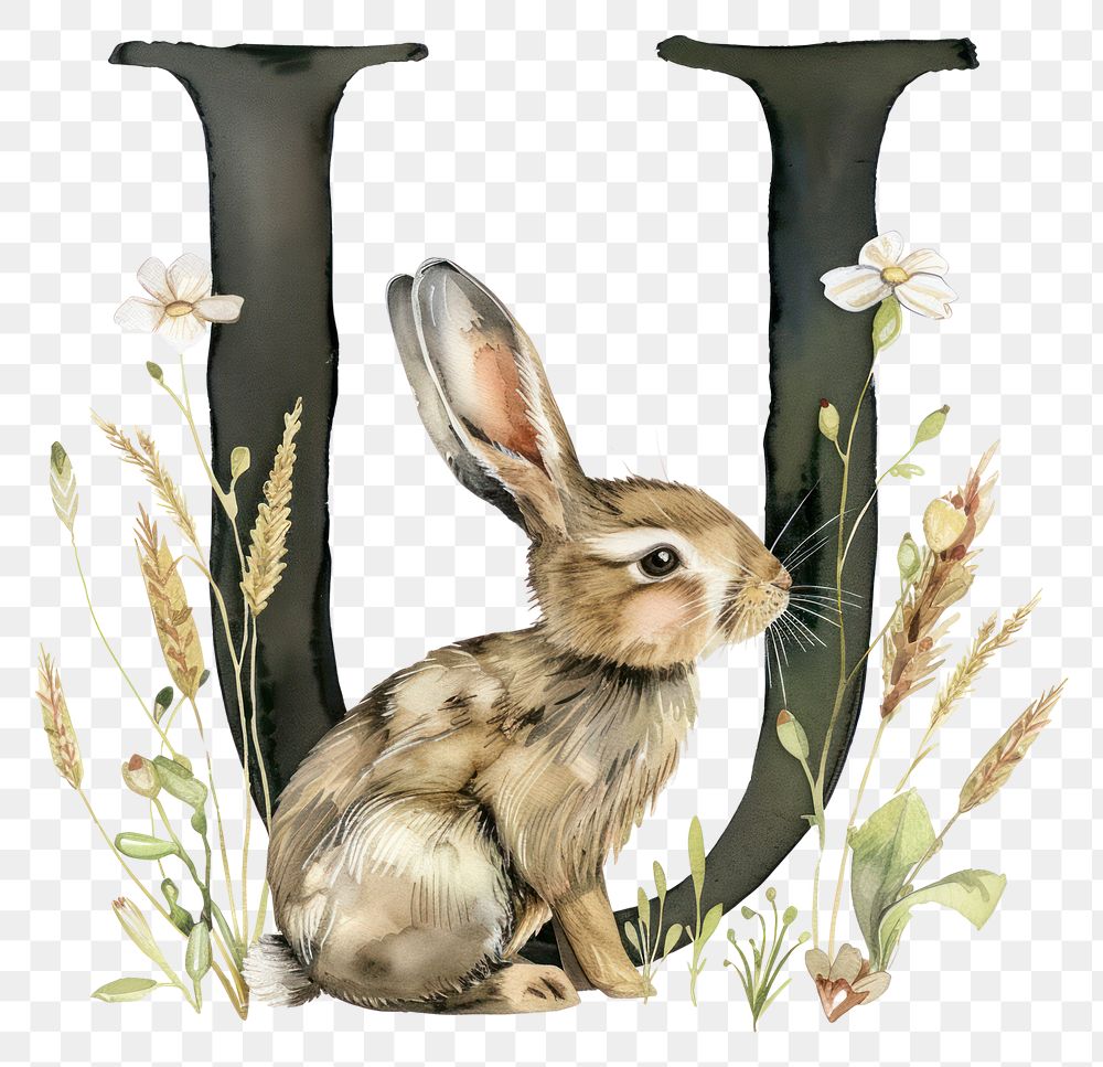 PNG Animal rodent mammal rabbit.