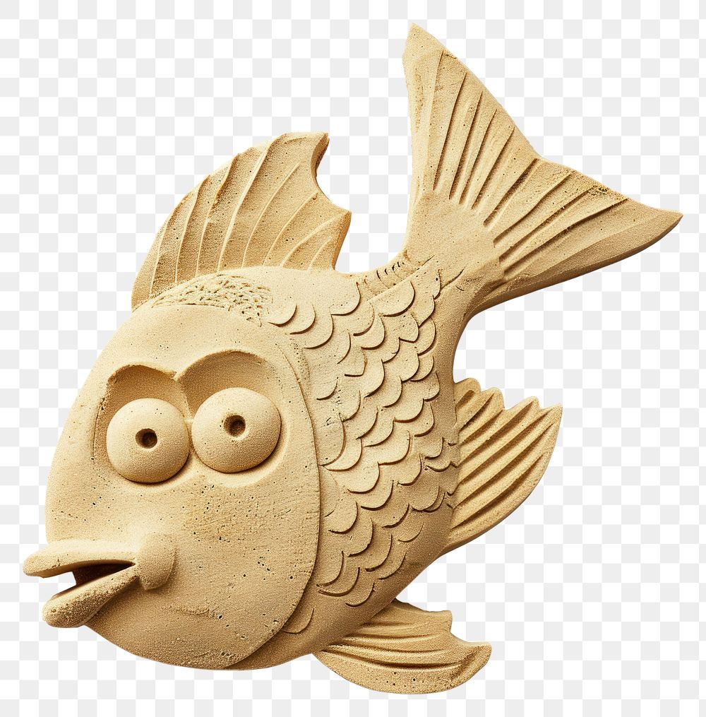 PNG Animal fish representation handicraft.