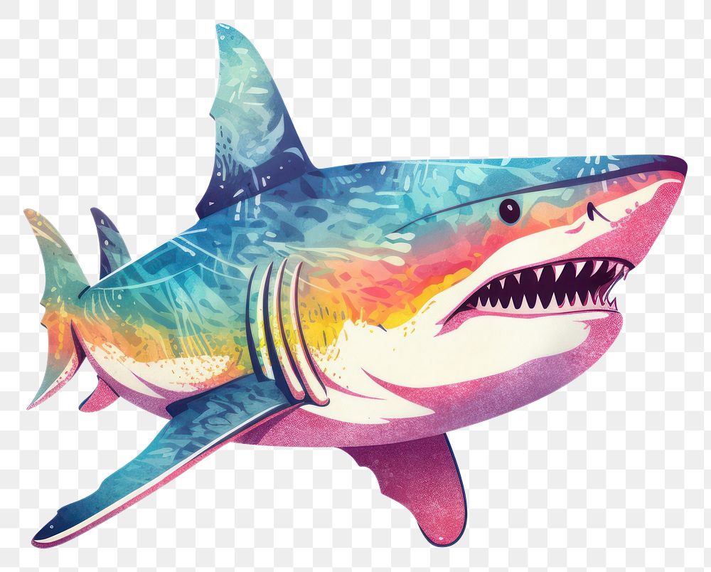 PNG Animal shark fish creativity.