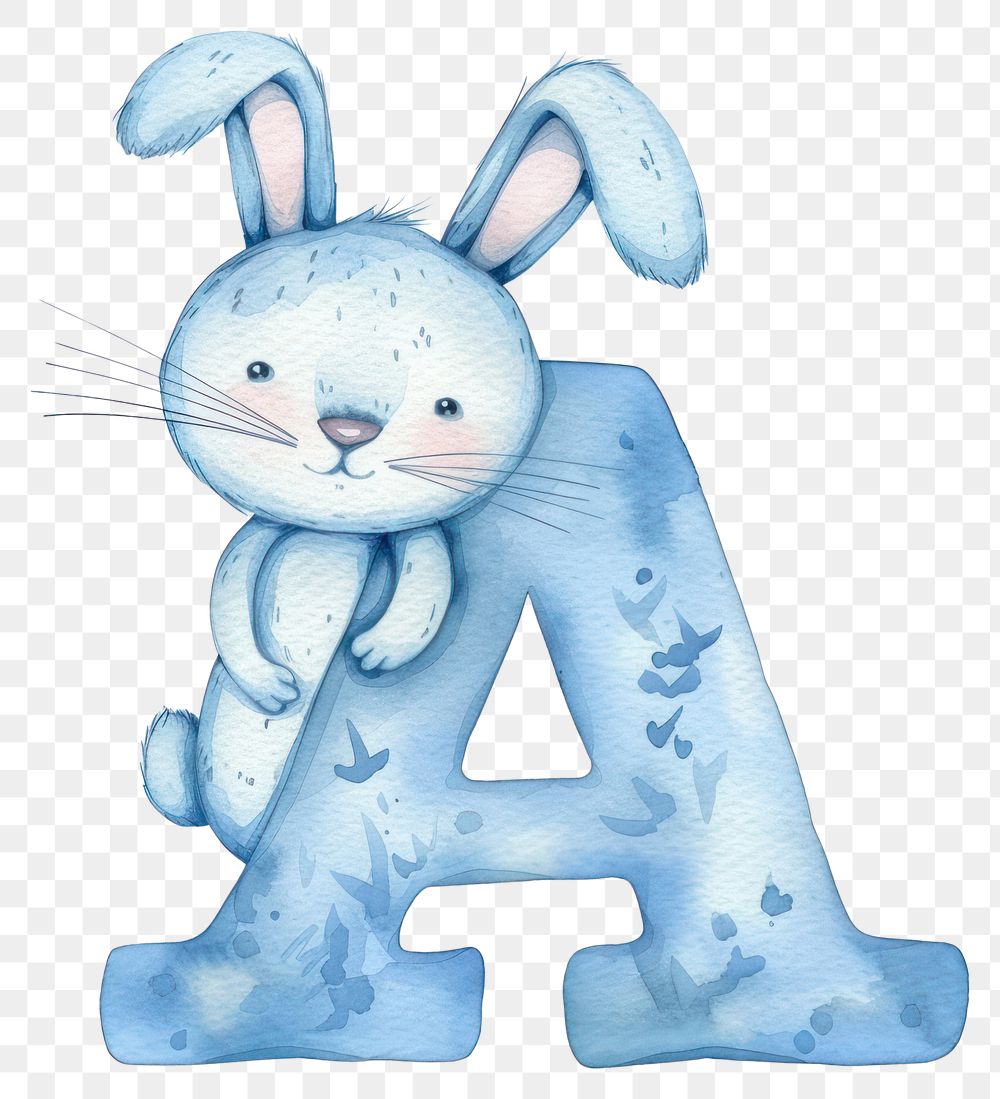 PNG Bunny alphabet A rodent mammal rabbit.