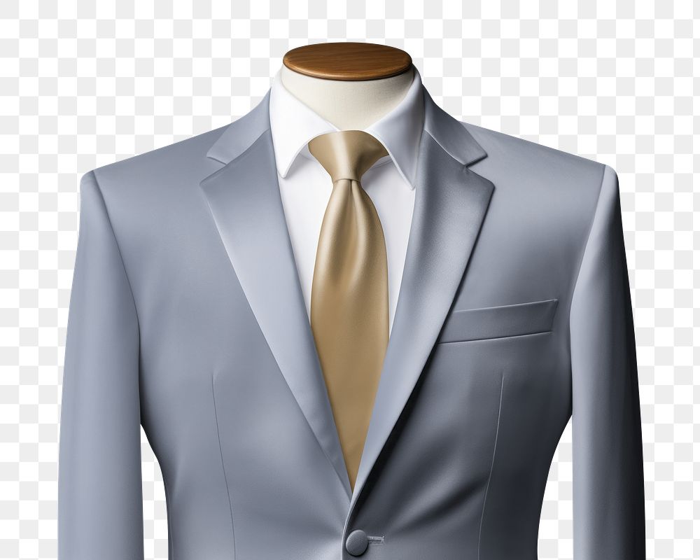 Men's suit png, fashion apparel, transparent background