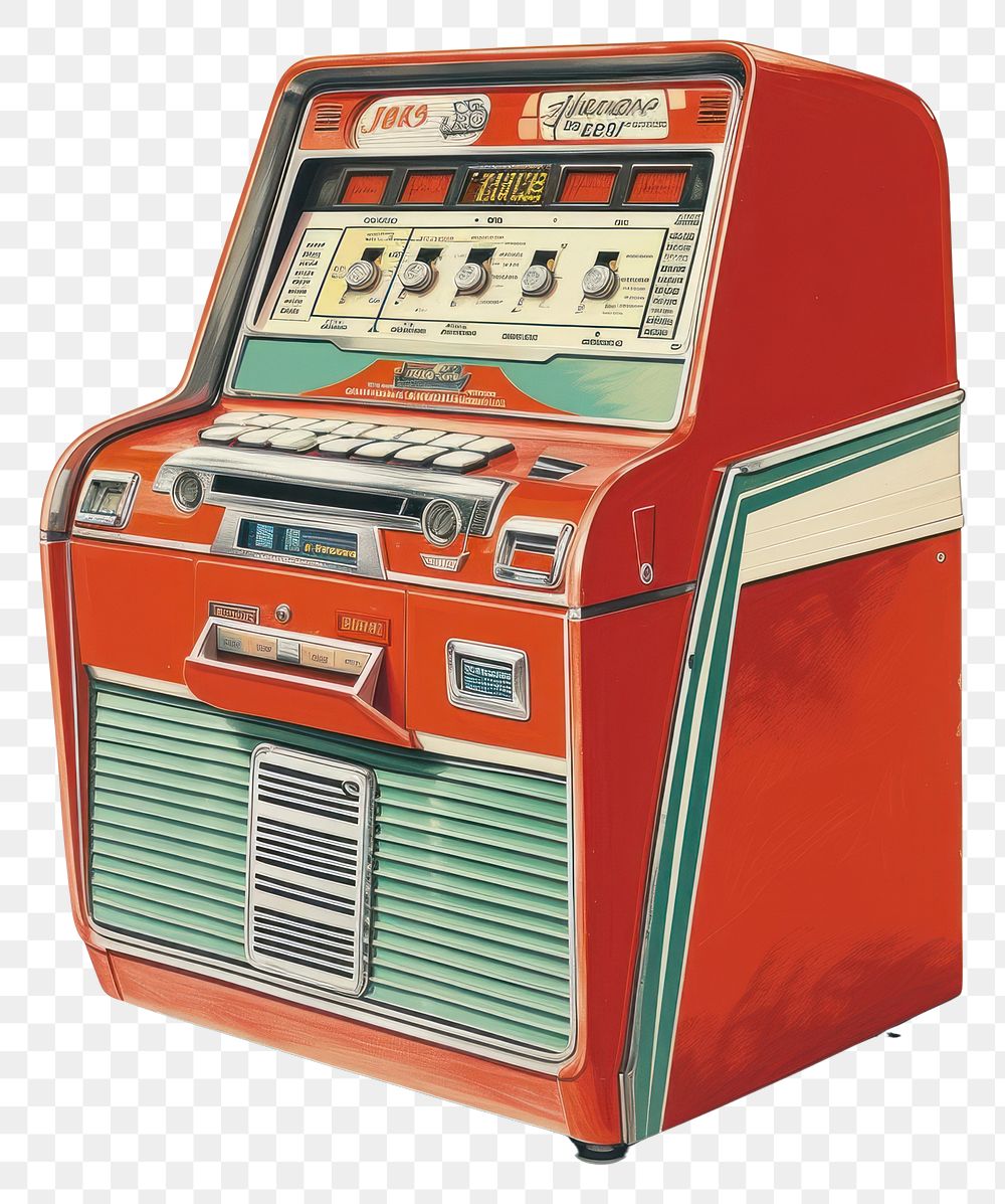 PNG Jukebox machine gambling technology boombox.