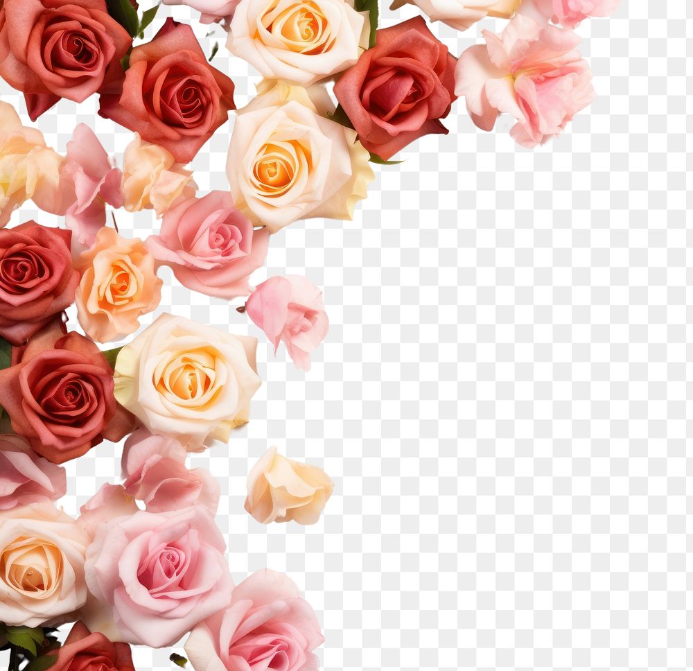 PNG Roses rose backgrounds pattern.