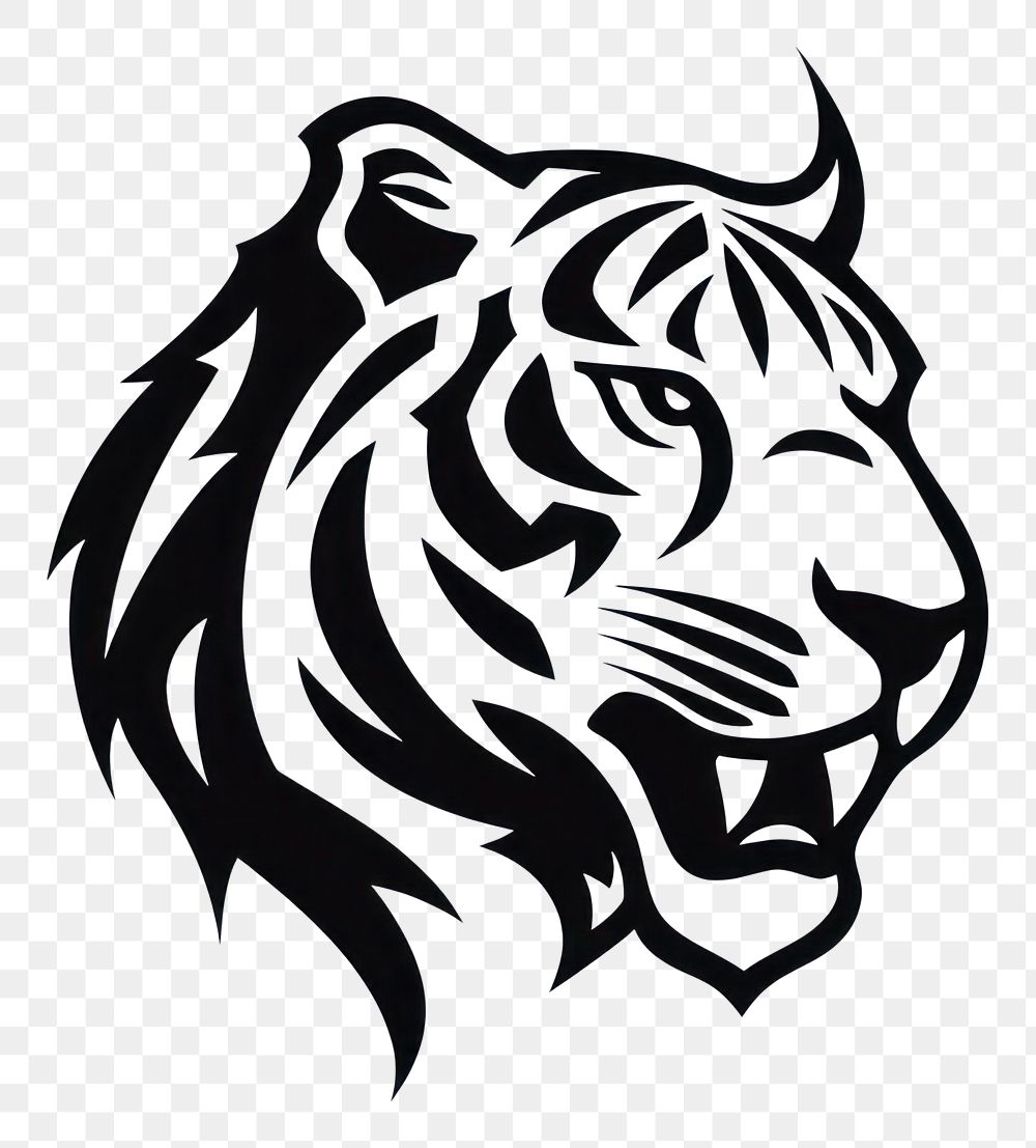 PNG Tiger icon logo animal mammal.