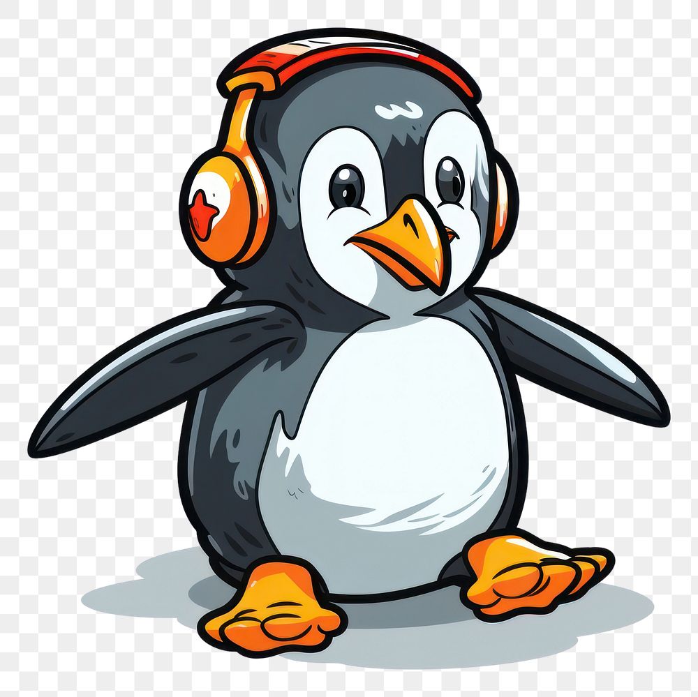 PNG Penguin dance Clipart cartoon animal bird.