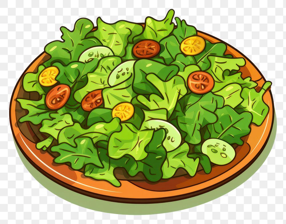 PNG Salad Clipart vegetable plant food.
