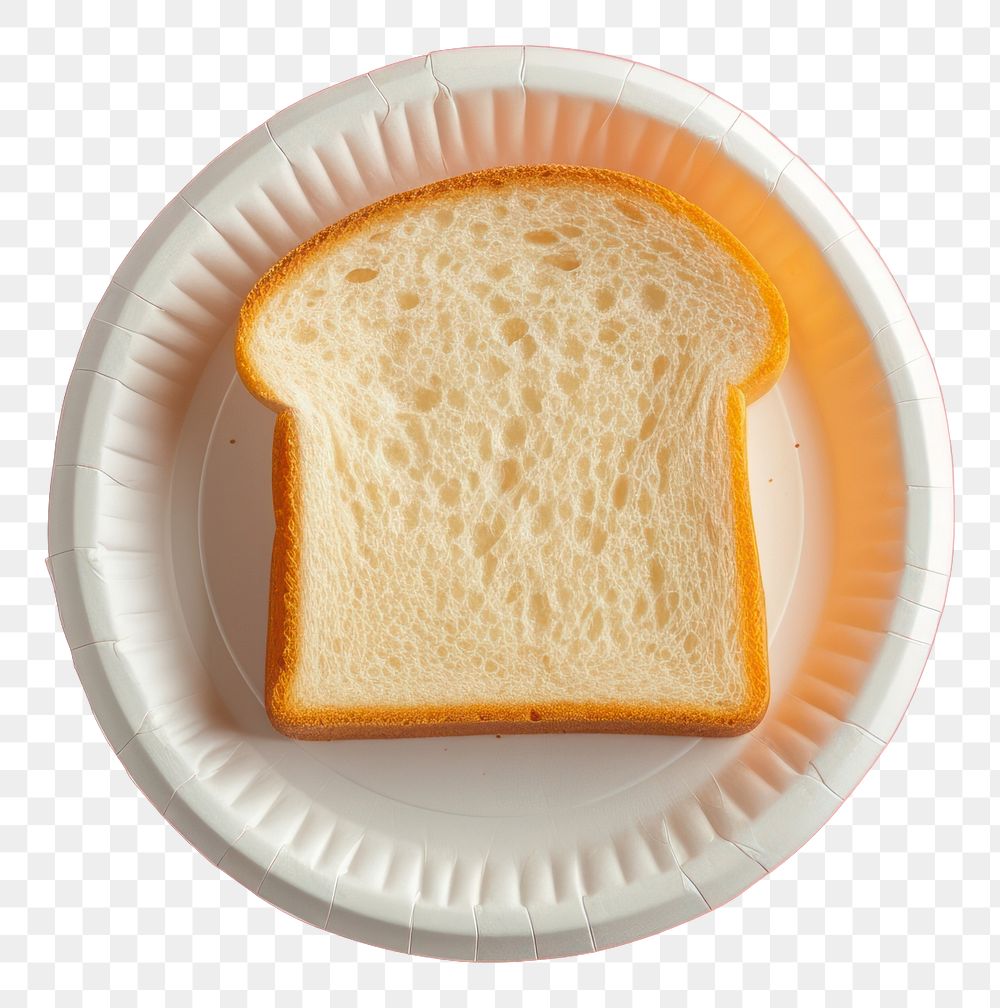 PNG Sandech plate bread slice.