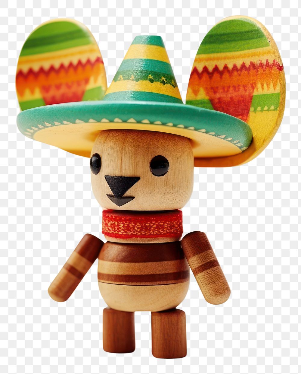 PNG Toy sombrero cute representation.