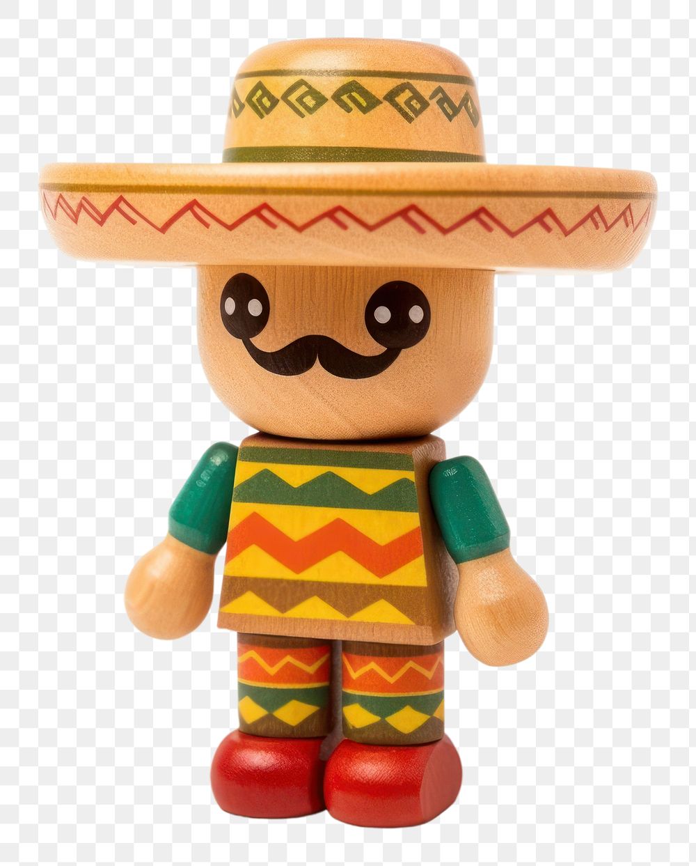 PNG Mexico toy white background anthropomorphic.