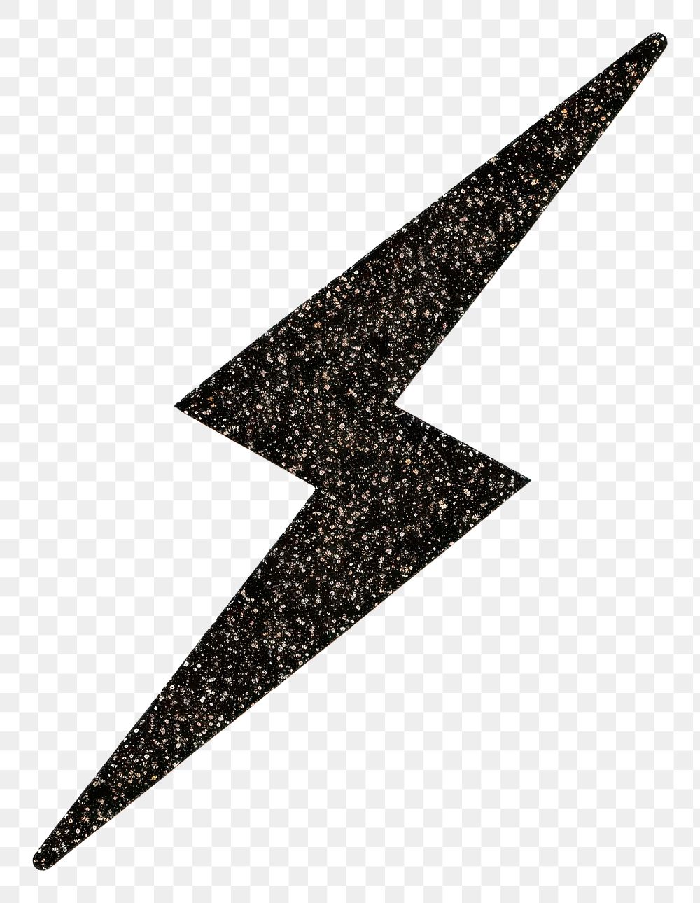 PNG Symbol illuminated lightning weaponry.