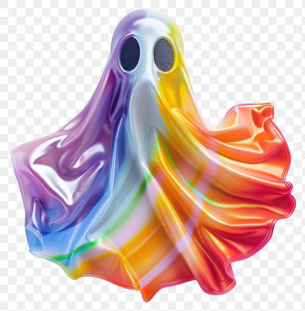 PNG Ghost shaped representation celebration accessories.