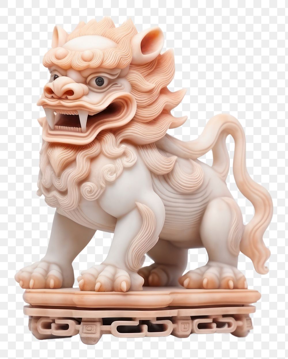 PNG The Pixiu or Pi Yao statue figurine mammal animal.
