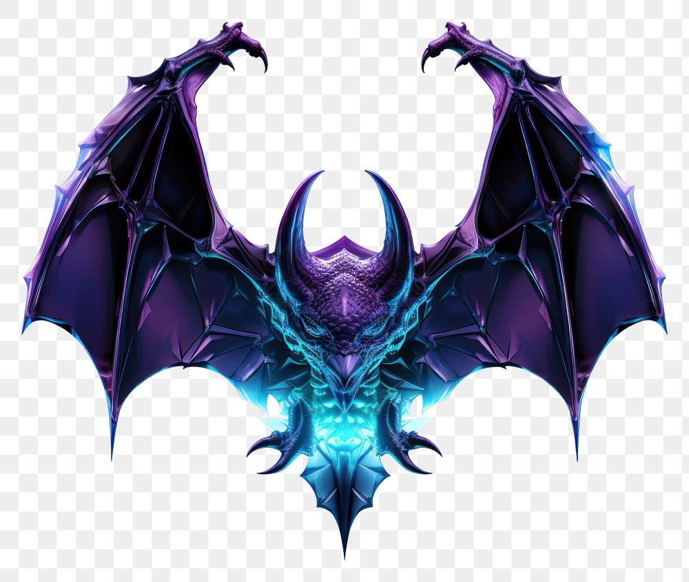 PNG Bat violet dragon bat.