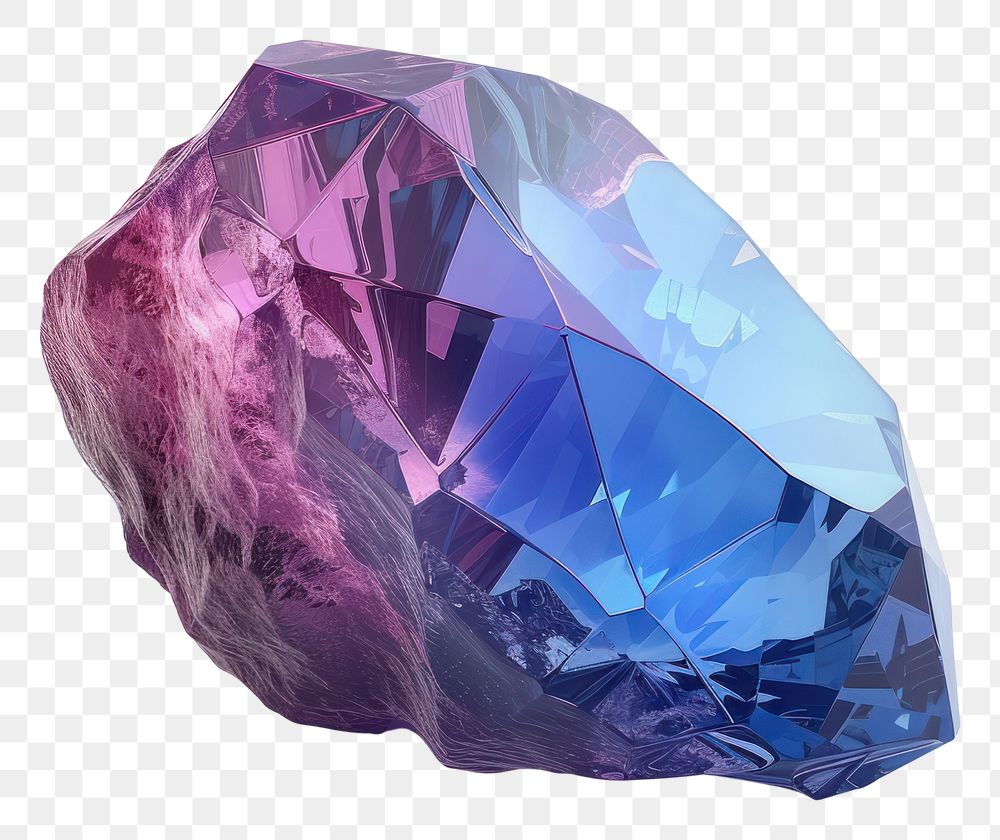 PNG Blueberry gemstone crystal amethyst.