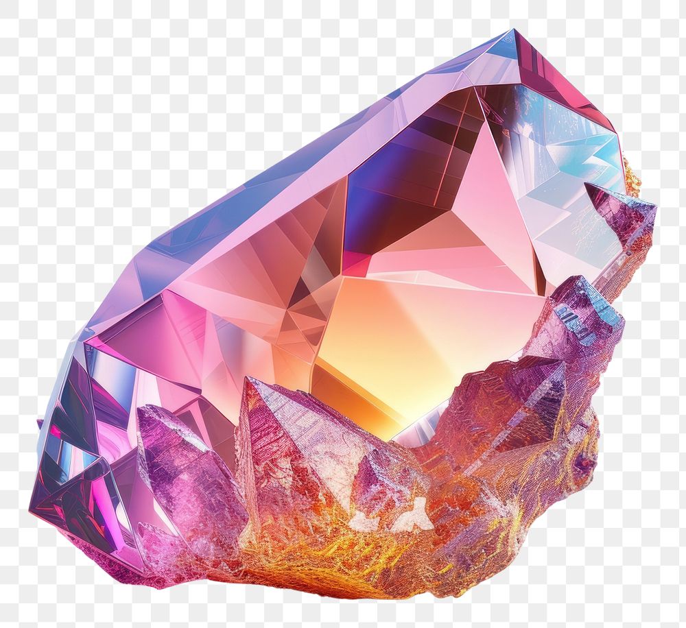 PNG Direction gemstone crystal amethyst.