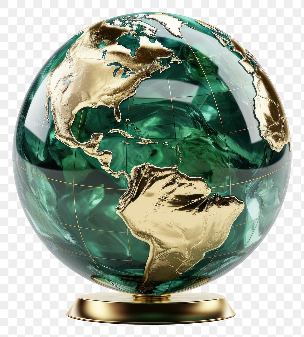 PNG Earth globe gemstone sphere planet.