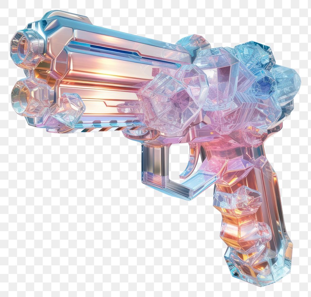 PNG Gun handgun crystal weapon.