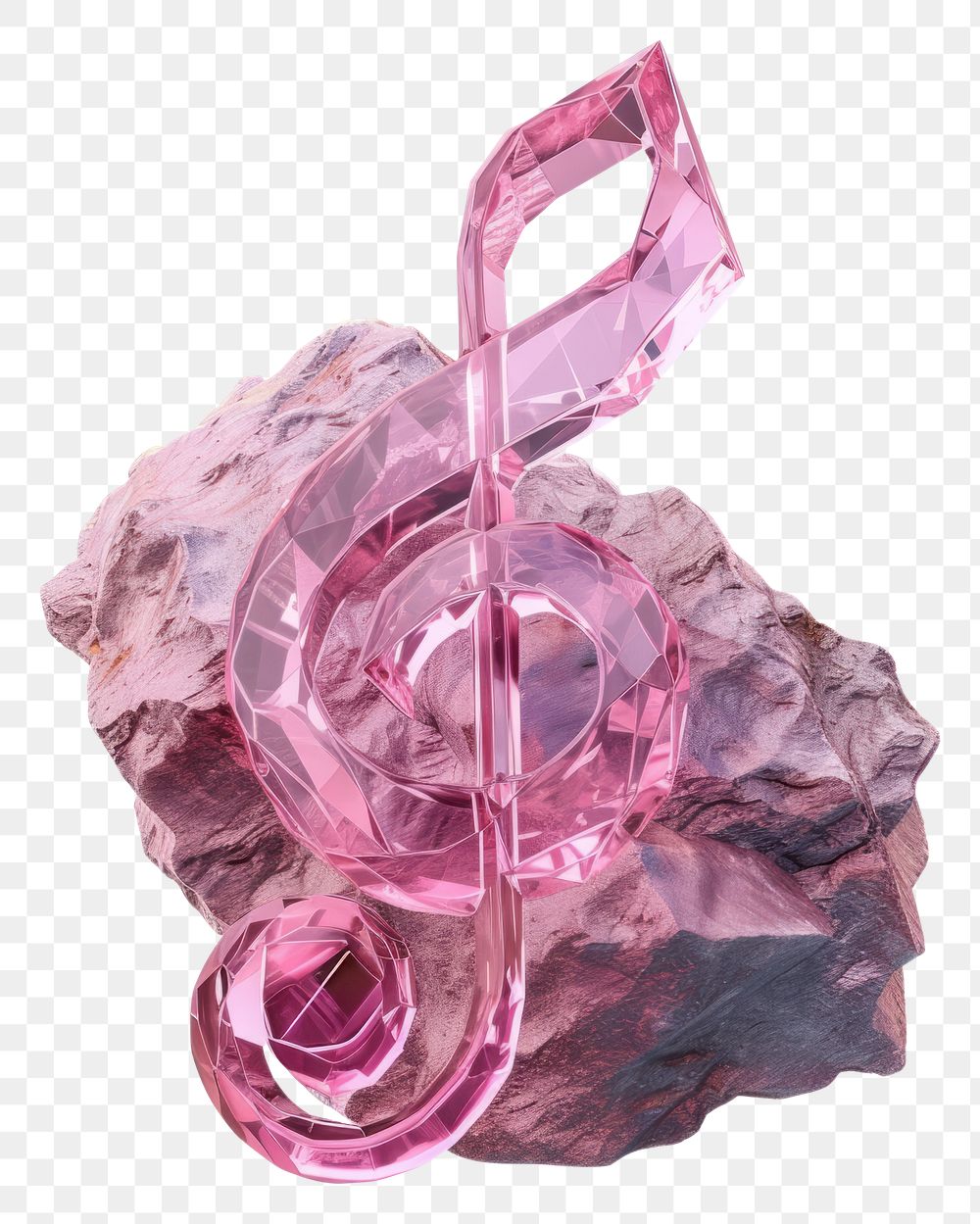 PNG Music symbol gemstone jewelry mineral.