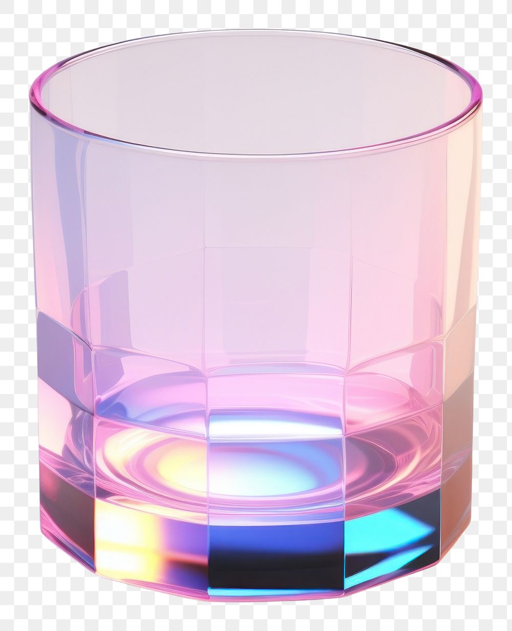 PNG Cylinder glass vase refreshment.