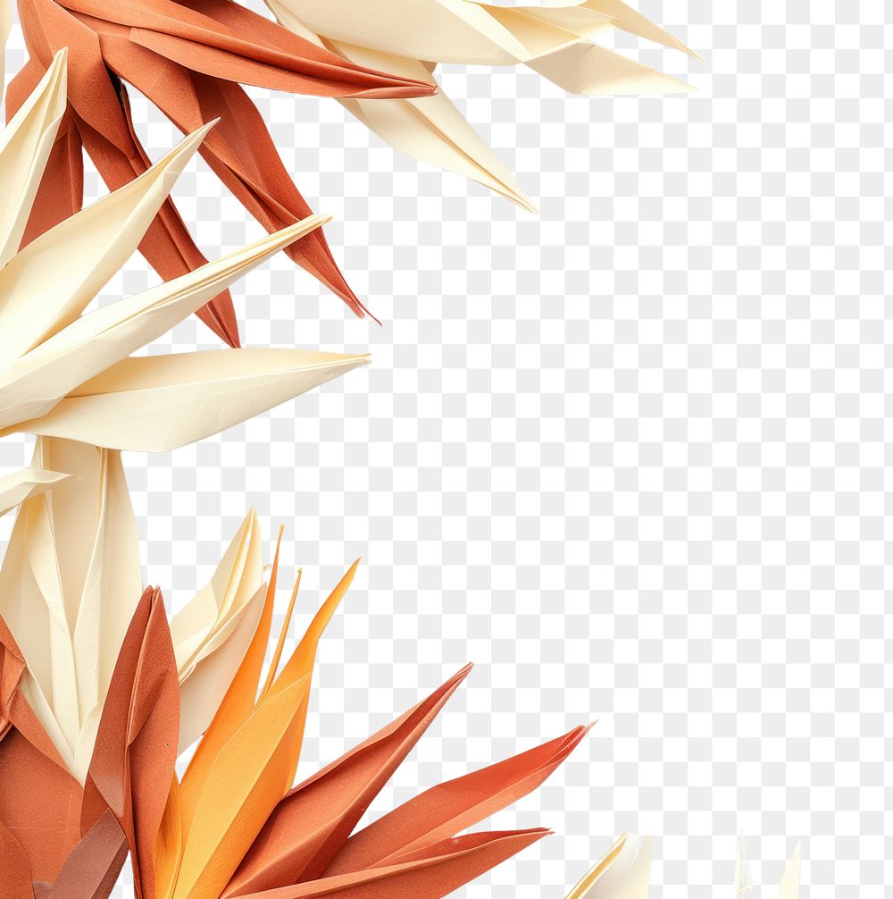 PNG Origami paper backgrounds pattern.
