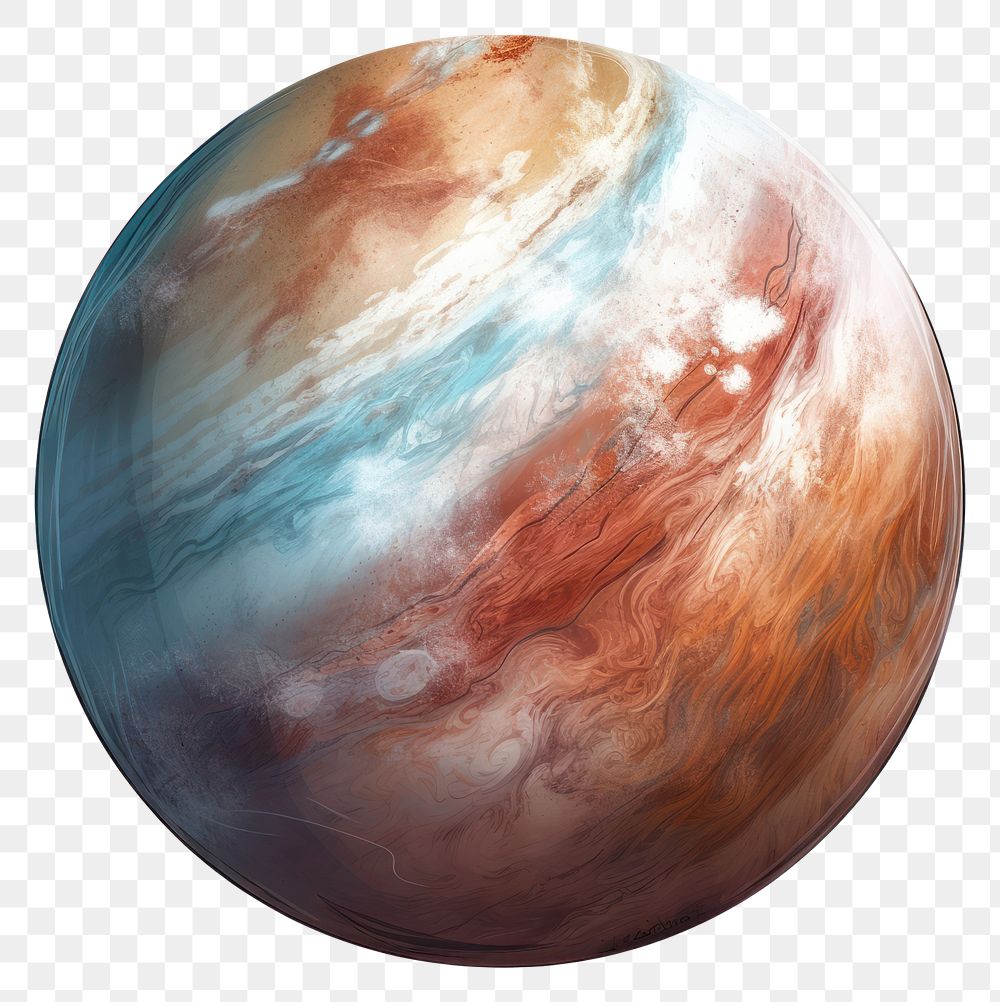 PNG Jupiter planet space white background astronomy.