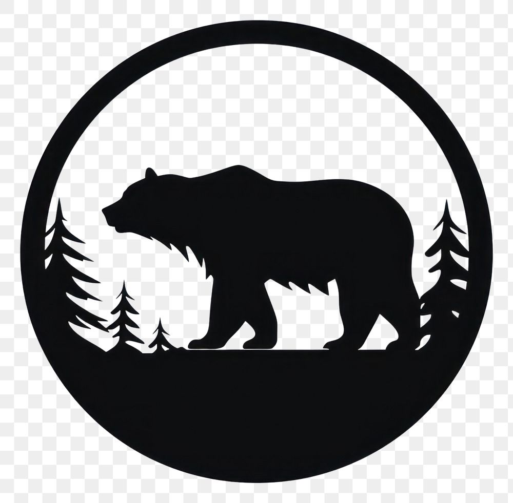 PNG Animal logo icon silhouette mammal symbol