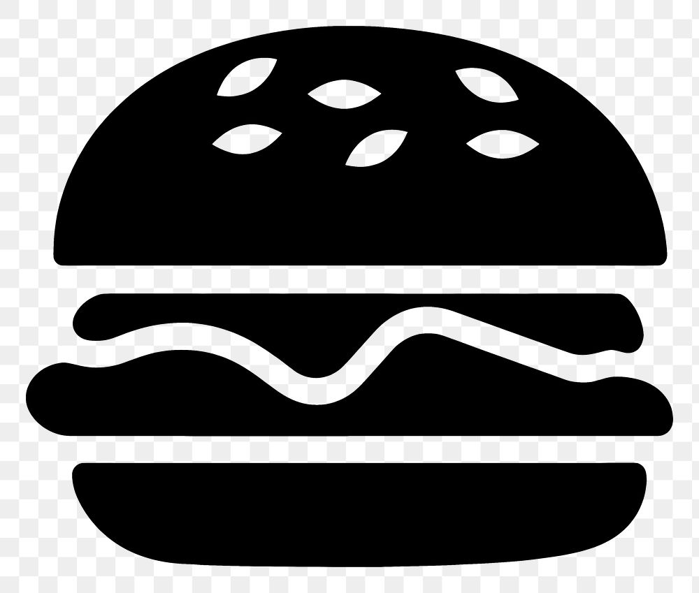 PNG Burger logo icon food hamburger freshness.