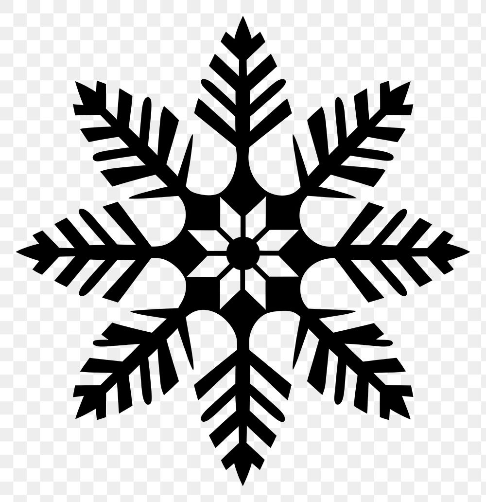 PNG Snowflake logo icon white monochrome outdoors.