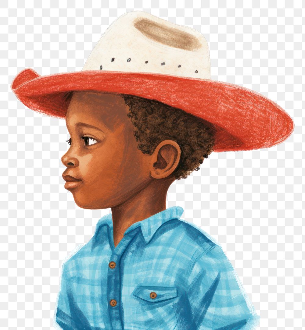 PNG Toddler wearing cowboy hat adult white background sombrero.
