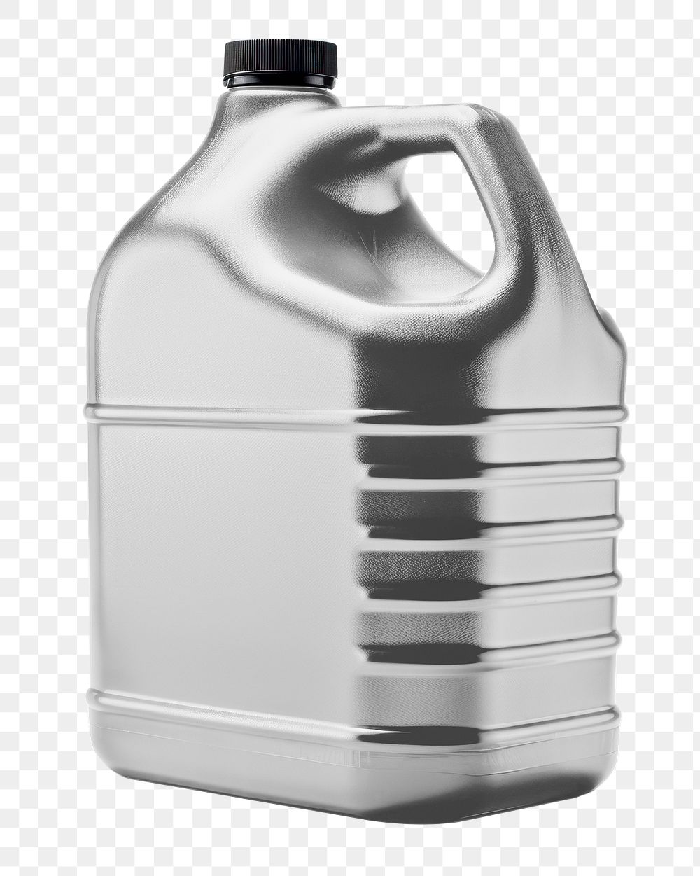 Gray  motor oil canister png, transparent background