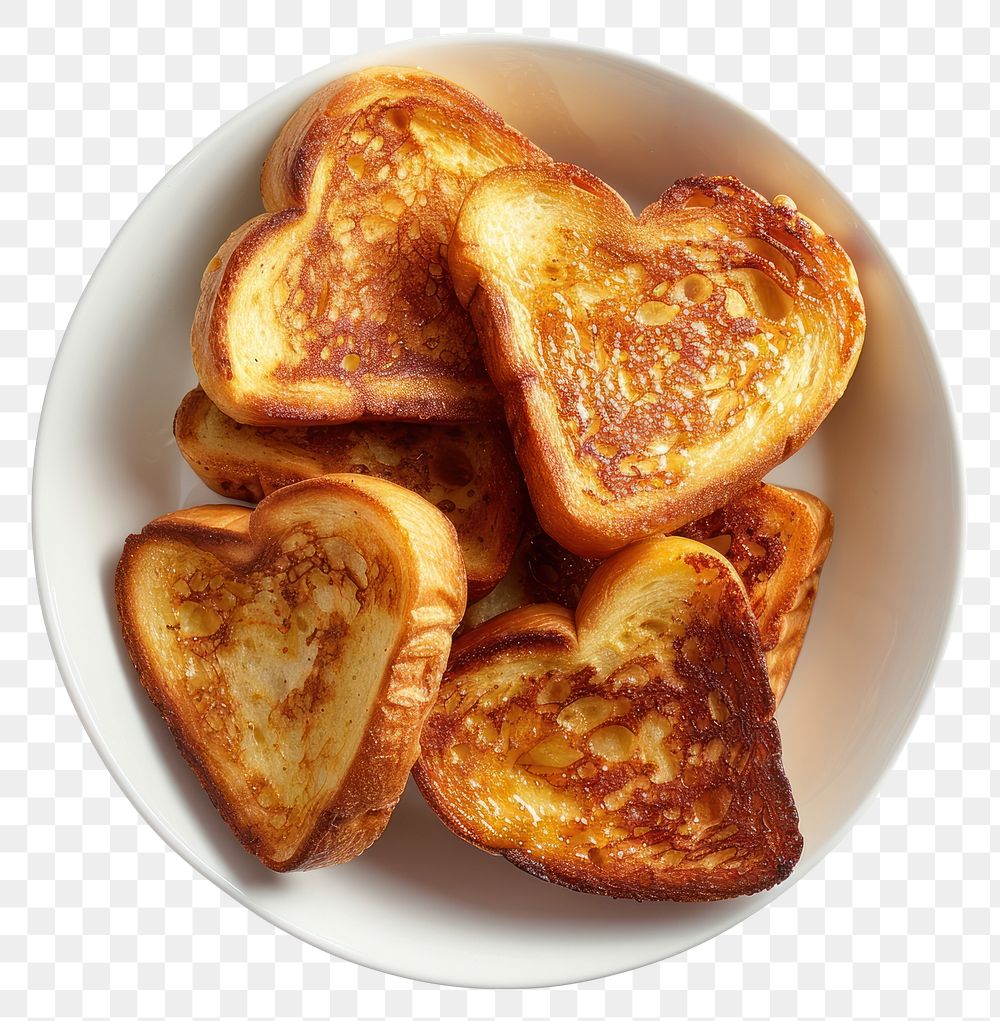 PNG French Toast toast bread plate.