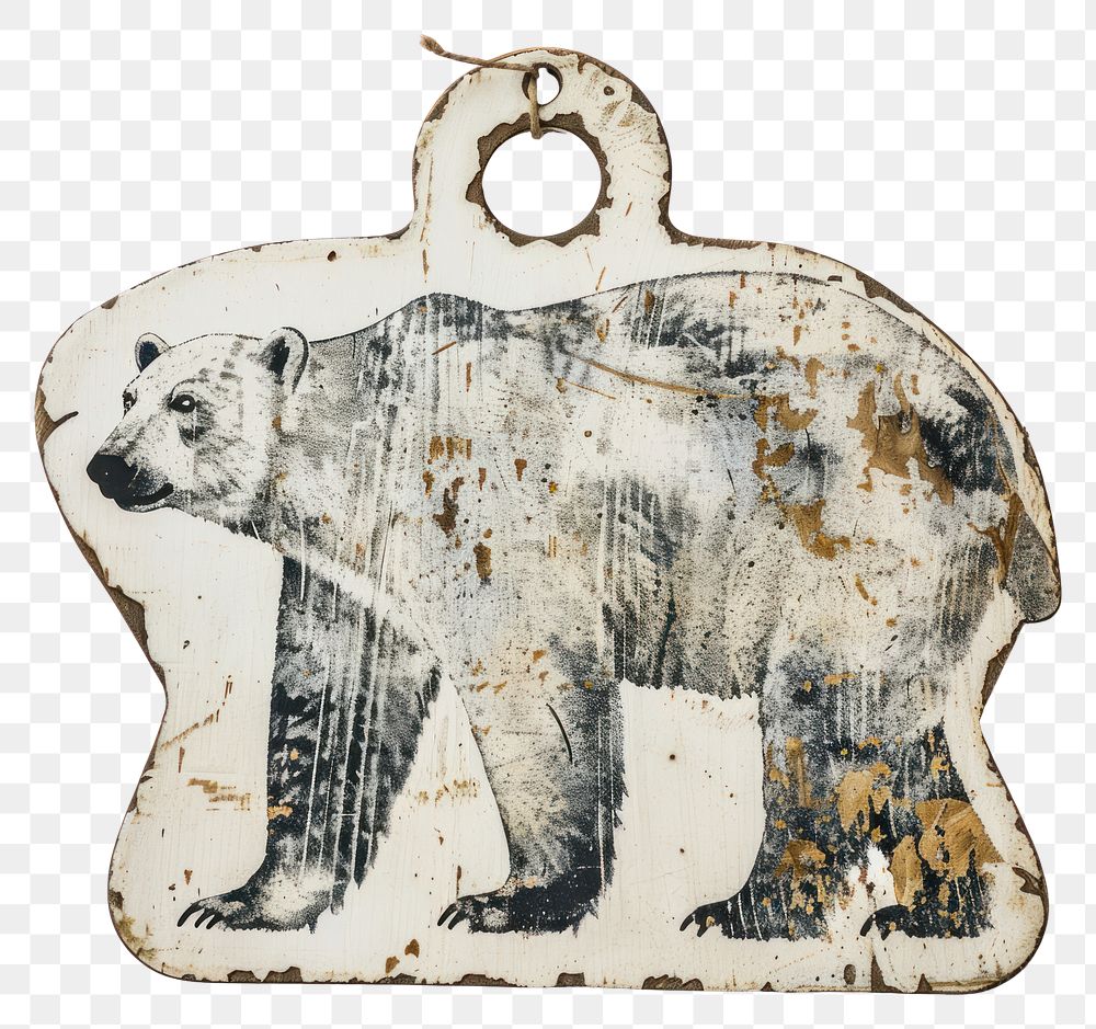 Polar bear shape accessories accessory wildlife.