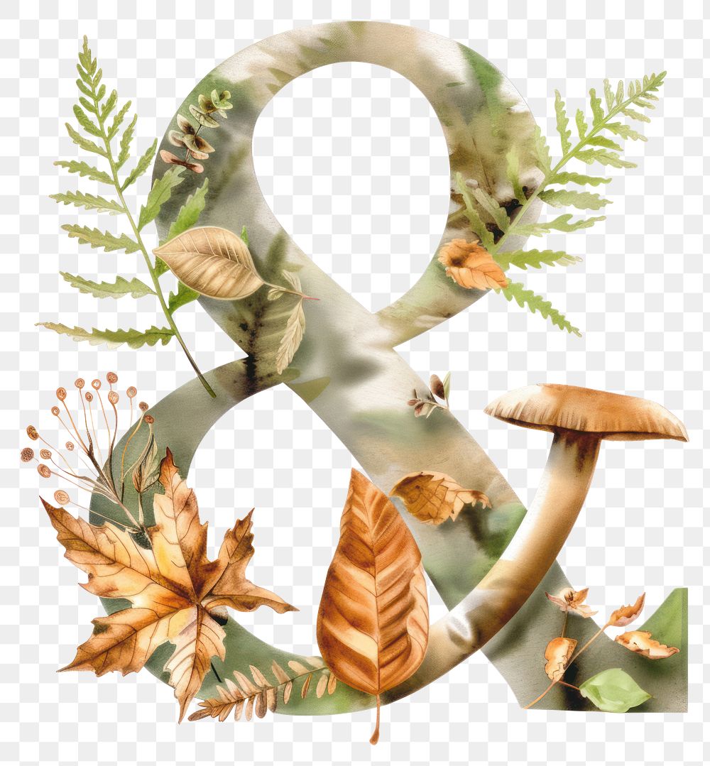 PNG Nature symbol plant leaf.
