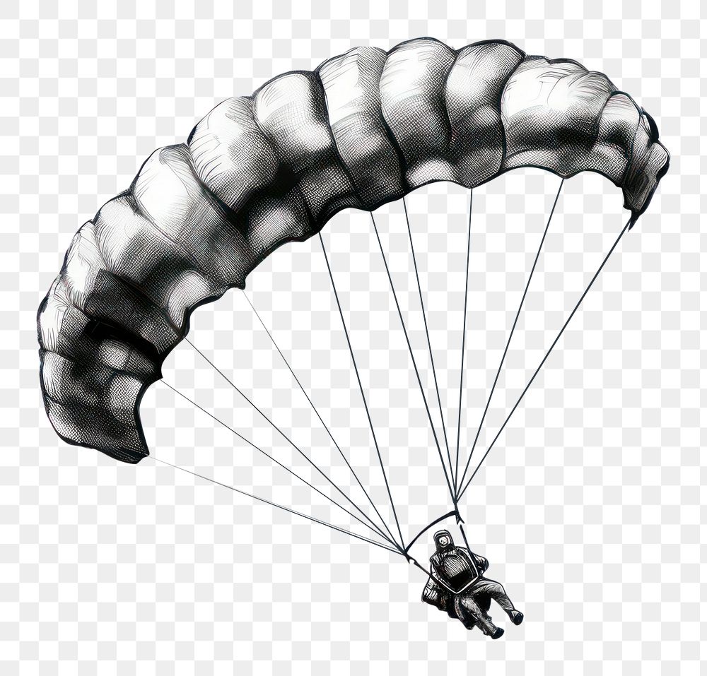 PNG  Paragliding recreation parachute adventure.
