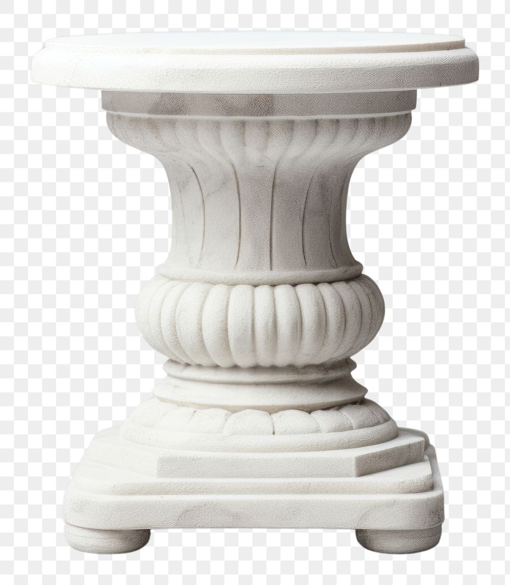 PNG  Pedestal candlestick furniture pottery.
