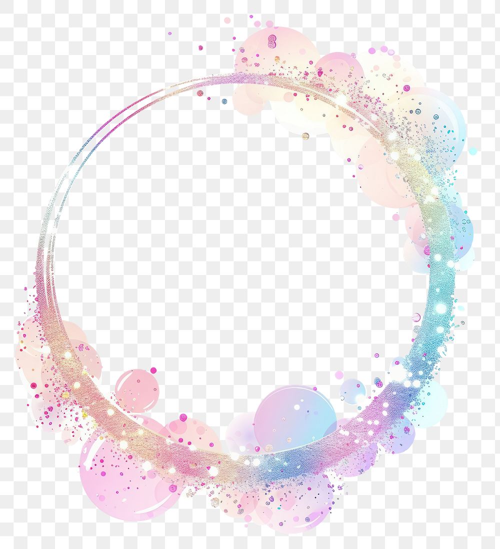 PNG Frame glitter circle backgrounds shape white background.