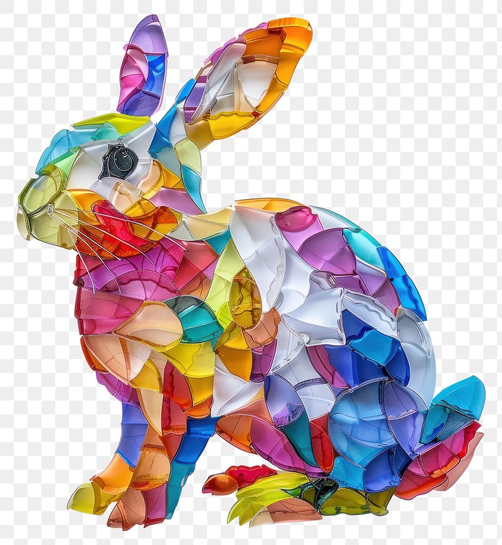 PNG Rabbit art representation celebration.