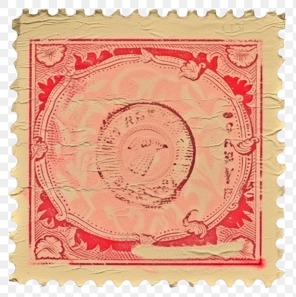 PNG  Vintage postage stamp paper blackboard currency.