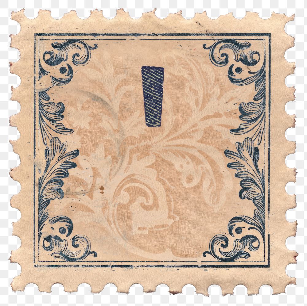PNG  Pattern art postage stamp architecture.