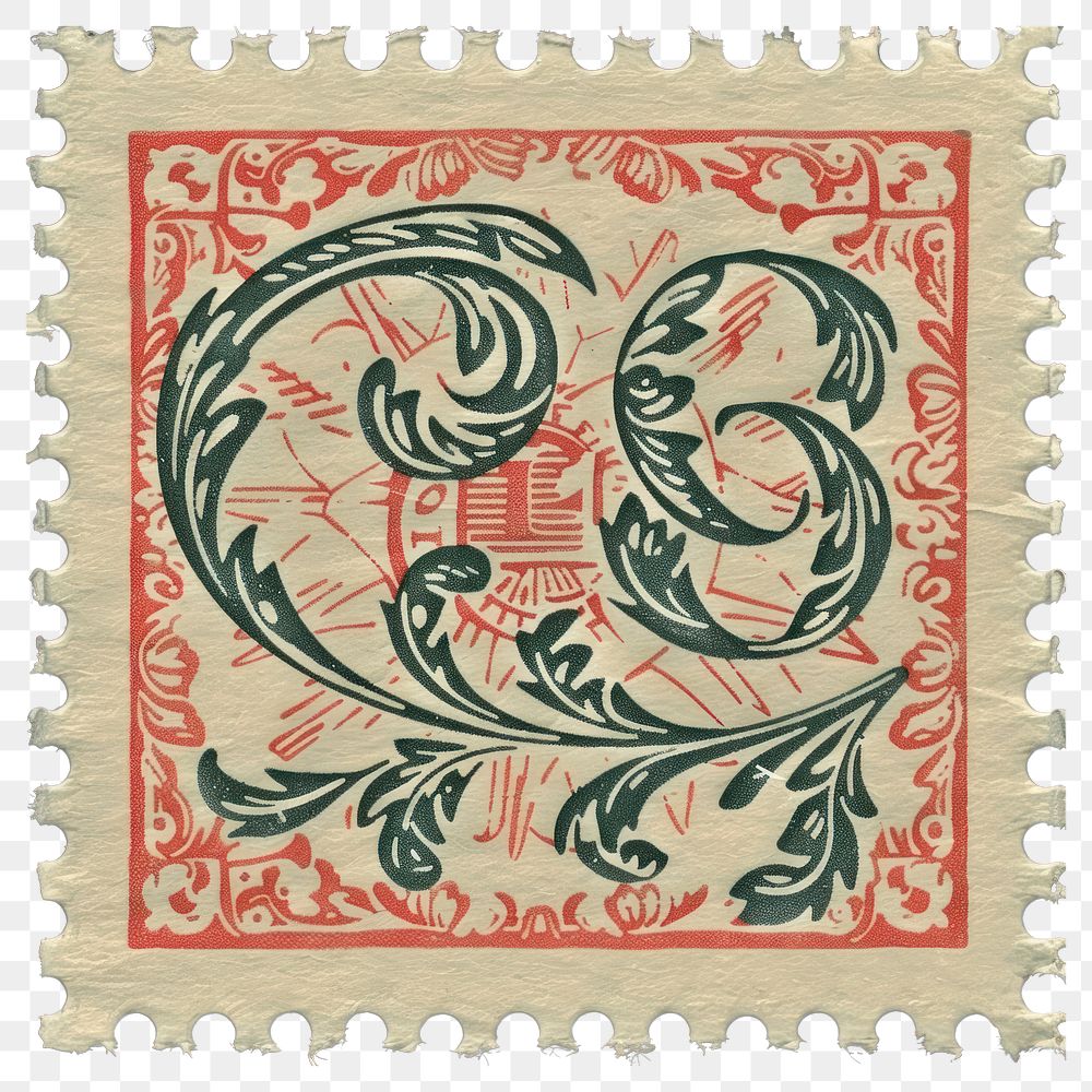 PNG  Vintage postage stamp pattern backgrounds text.