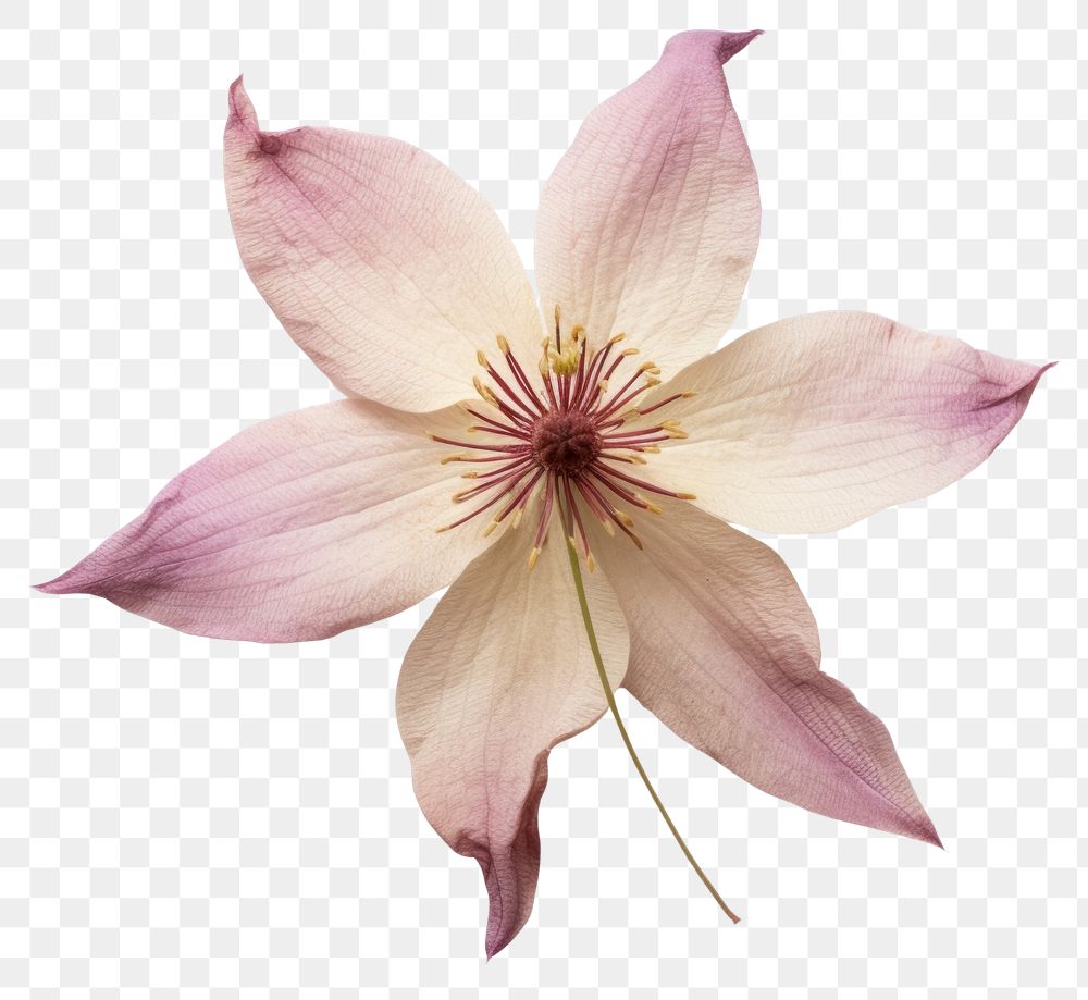 PNG Clematis flower blossom anemone anther