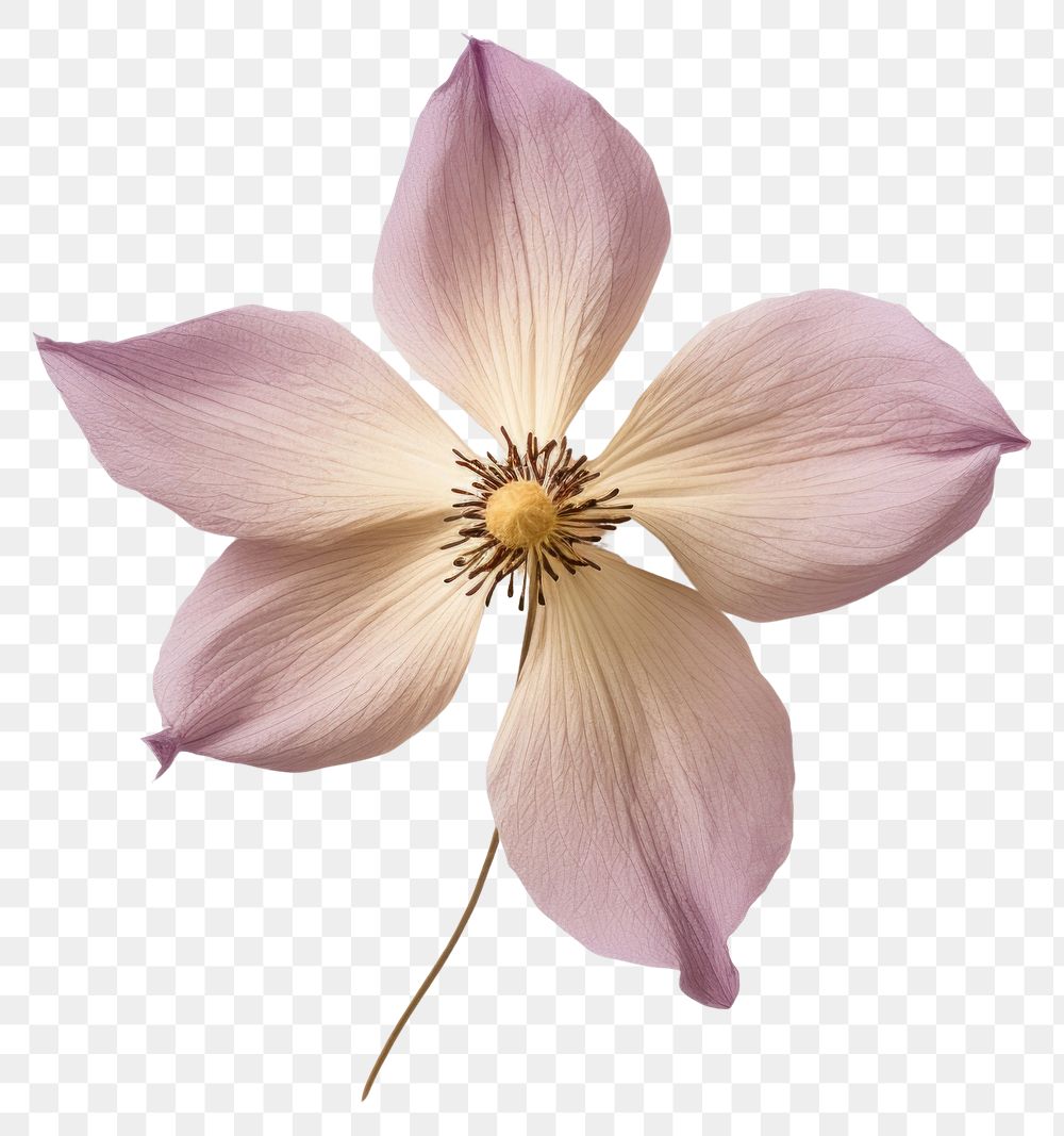 PNG Dried clematis flower accessories accessory blossom.