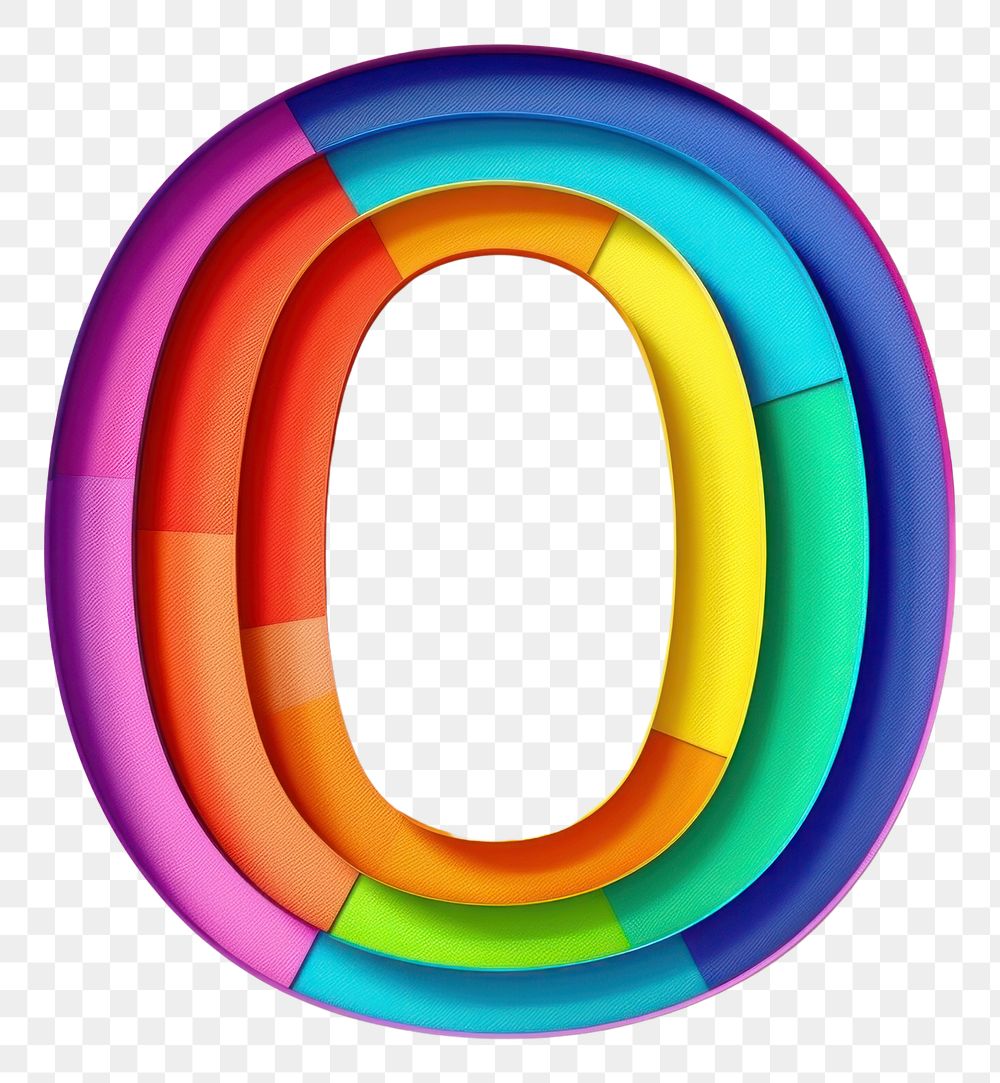 PNG Rainbow with number 0 photography water hoop.